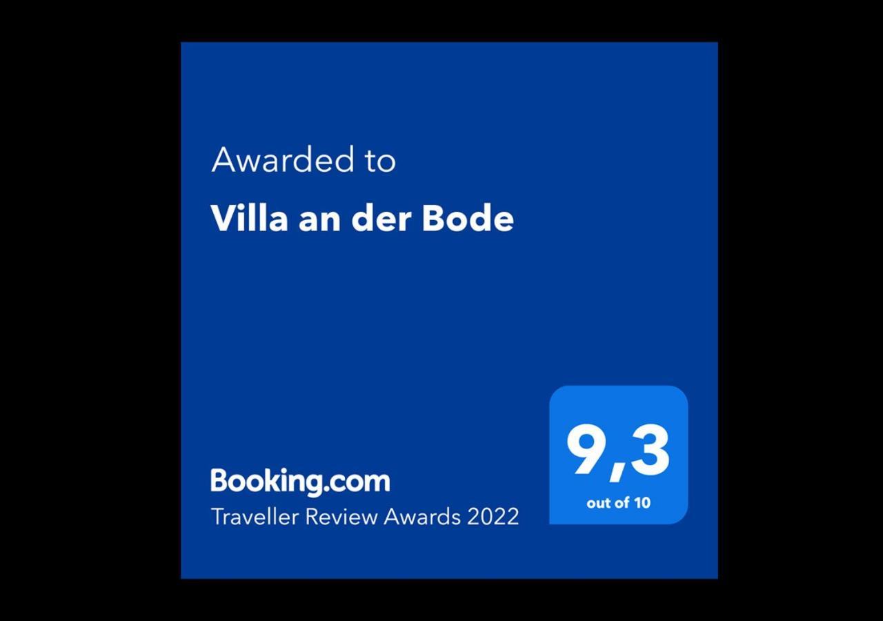 Villa An Der Bode Thale Eksteriør billede